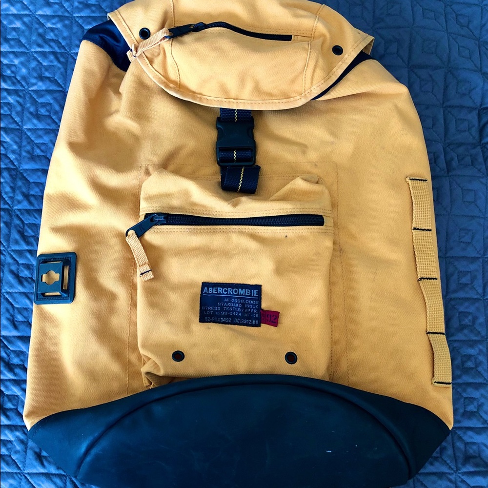 Vintage A&F backpack with cooler compartment